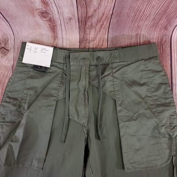 NWT Uniqlo Mens Size Medium Smart Ankle Pants Olive - Picture 9 of 15
